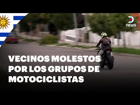 Vecinos de Montevideo molestos por grupos de motociclistas que realizan disturbios | DNews