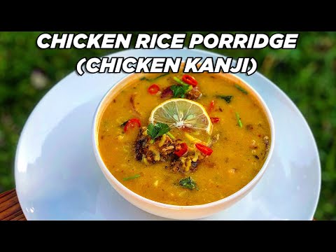 🇱🇰 Sri Lankan Chicken Rice Porridge Recipe | Sri Lankan Rice Kanji (Congee) Recipe | HUNGRY