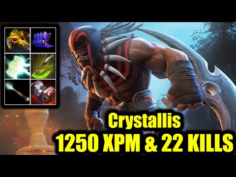 🔥 WTF 1250 XPM - 22 Kills - Bloodseeker - Crystallis - Dota 2 Pro Game Highlights