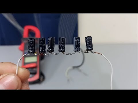 Como Elevar El Voltaje Con Capacitores