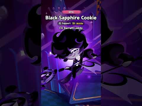 Testing 1, 2, 3! Keep your eyes on me~ 🍇 #blacksapphirecookie #shorts