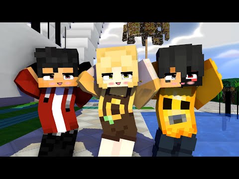 CHICKEN WING MEME TUTU FIRST MEET PREETY DAISY AARON VS ETHOBOT - MINECRAFT ANIMATION #shorts