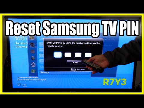 Samsung Tv Pin Code
