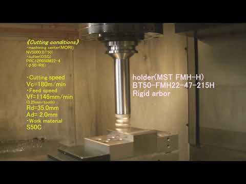 FMH Shell Mill Arbor on Vertical Mill