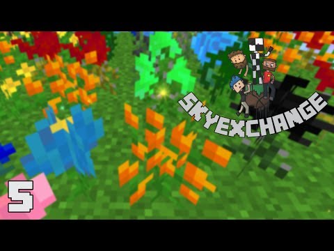 Skyexchange | Episode 5 | STARTING BOTANIA | Minecraft 1.10.2