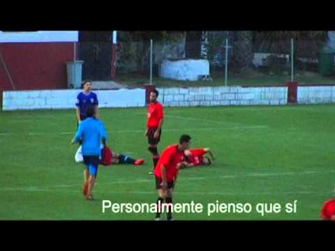 Resumen del encuentro UD Roteña 0 - Coria CF 1, Temp. 2015/16. Tercera División Grupo X