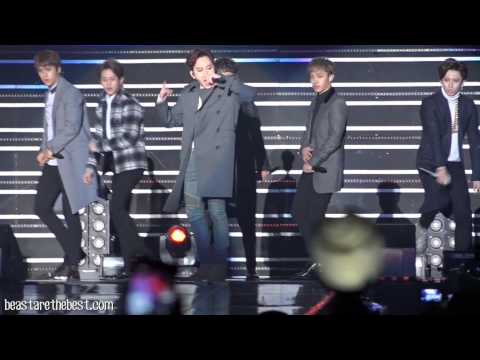 [Fancam] BΣAST 141115 - Gϕϕd Lμck (Pep Con)