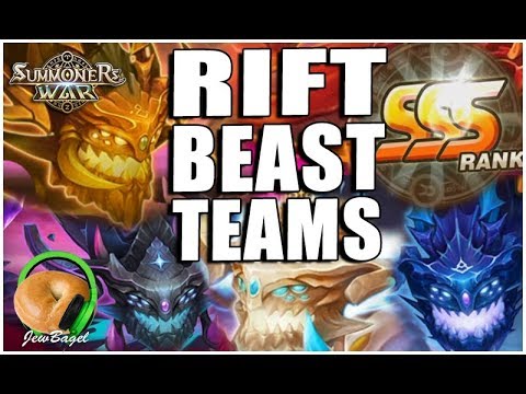 SUMMONERS WAR : How To Build SSS Rift Beast Teams