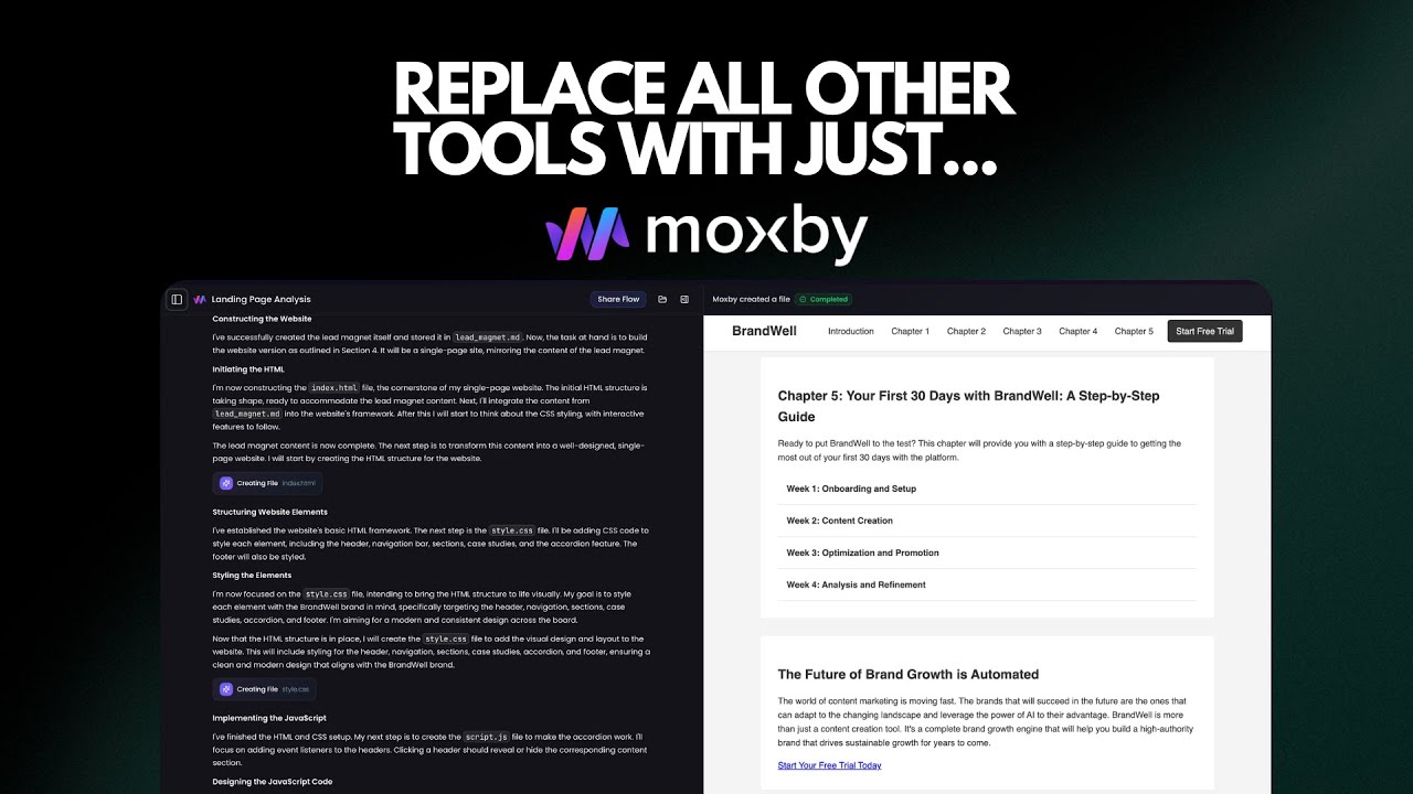 Moxby Demo Video