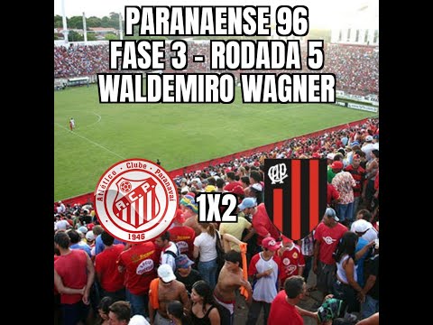 Paranaense 96 - 3ª Fase - 5ª Rodada - Paranavaí 1x2 Atlético
