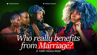 Who really benefits from marriage — men or women? Feat. Toddrey Monier  | 3 Truths No Lies Podcast
