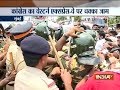 Fuel price hike: Congress workers protest at Mumbai's Western Express Highway