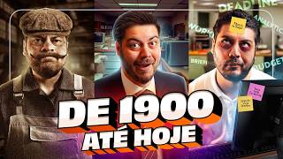 Quais eram os principais EMPREGOS de 1900 até hoje?