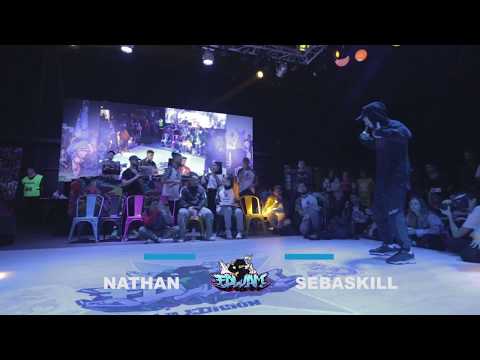 FDL JAM 4ta EDICION - HIP HOP DANCE 1 vs 1 TOP 32 NATHAN vs SEBASKILL