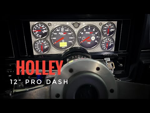 Wiring and Mounting Holley Pro Dash G-body