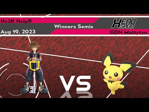 Xenosaga XLVIII Winners Semis - HelpR (Sora) vs Mattyton (Pichu) - Smash Ultimate