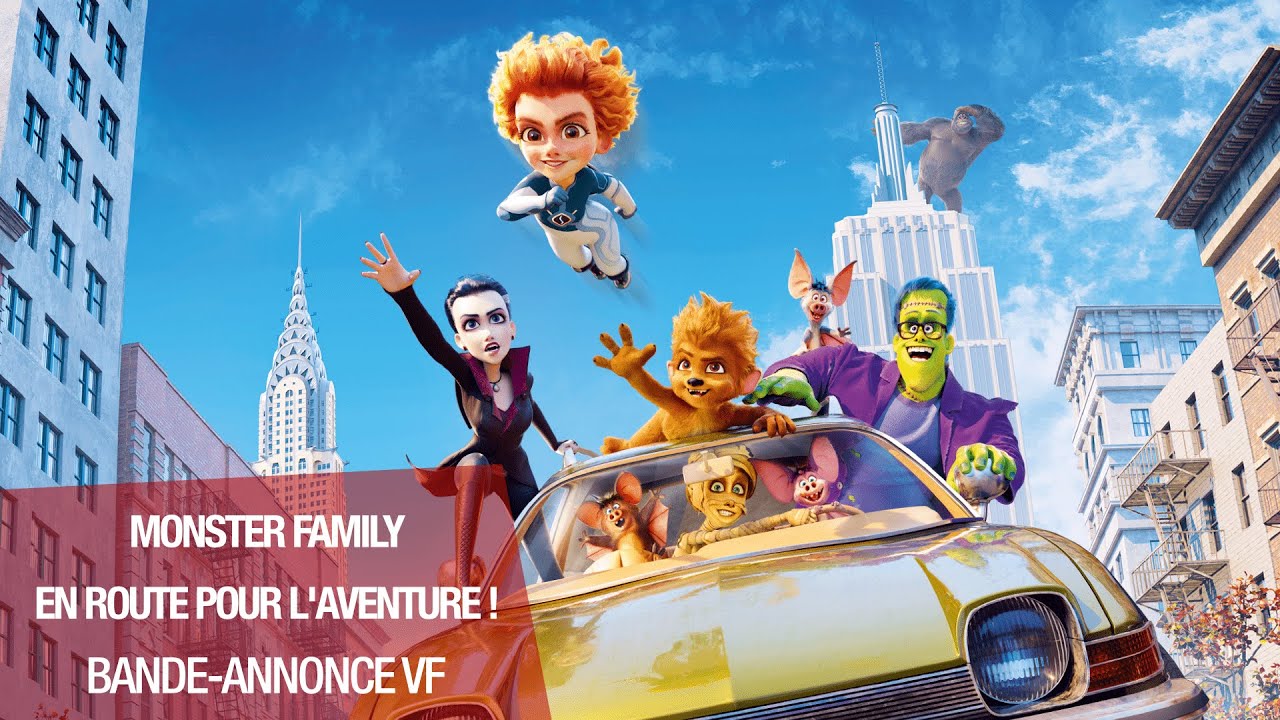 Miniature de la vidéo Monster Family 2 - Bande Annonce [VF] du film Monster Family : En route pour l'aventure !