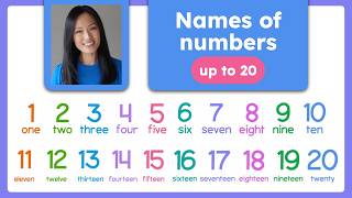 Numbers 1 to 20: Learn and Practice Number Names