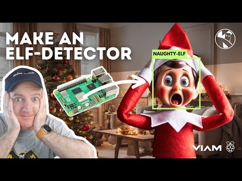 YouTube Thumbnail for Raspberry Pi 5 Robotics: Crafting an Elf-Detecting AI with VIAM!