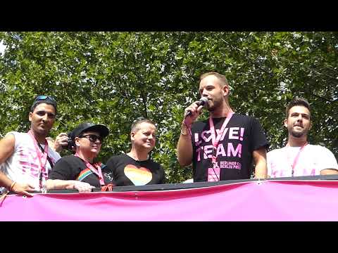 CSD Berlin Pride 23 Juli 2022 Eröffnung Tausende Teilnehmer