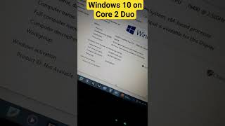Download lagu Window 10 on Core 2 Duo Laptop #windows10 #shorts #ytshorts mp3
