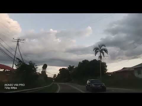 Drive Around Keningau Dashcam 2025 PART 14 - Akaso V50 PRO 720p 60fps
