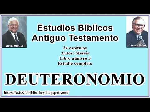 5. DEUTERONOMIO │ 📖 Estudio completo │ A Través de la Biblia │ J Vernon McGee - Samuel Montoya