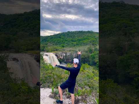 Conceição do Mato Dentro é lindo, eu amo Minas 💚 #minasgerais #cachoeira #naturezasurpreendente