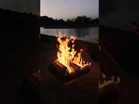 Bonfire at Hatta Suhaila Lakes 2 | Sedan Car Camping | Great Camping Spots UAE
