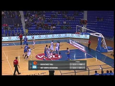 ABA Liga 2015/16, Round 10 match: Budućnost VOLI - MZT Skopje Aerodrom (14.10.2015)