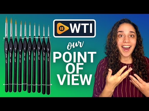 Golden Maple Paint Brush Sets - WTI product video review