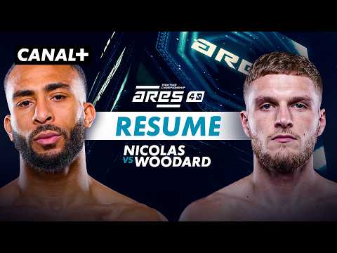 Le résumé des débuts d'Alexis Nicolas en MMA face Jack Woodard - ARES 40