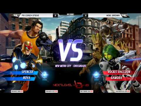 NLBC v.85 - Marvel vs Capcom Infinite - PG Coach Steve vs Noel Brown [1080p/60fps]