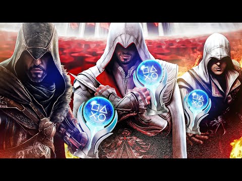 The Ezio Trilogy Platinum’s Were PEAK Assassins Creed