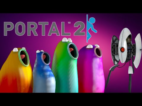 Blob Opera -  Portal 2 - Turret Theme