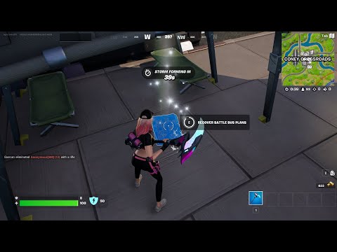 Recover the missing Battle Bus plans