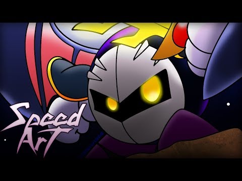 SPEED ART  - Meta Knight - CJDrawings