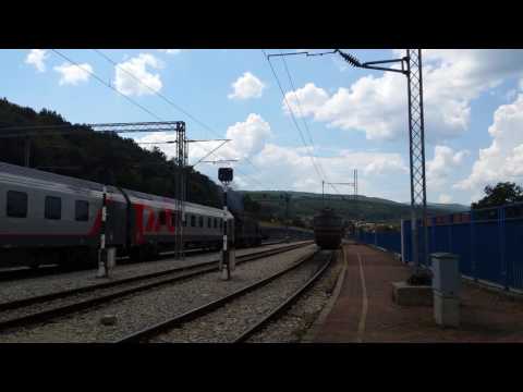 EMD G16 Kennedy ZS 661 depart from Dimitrovgrad ZS