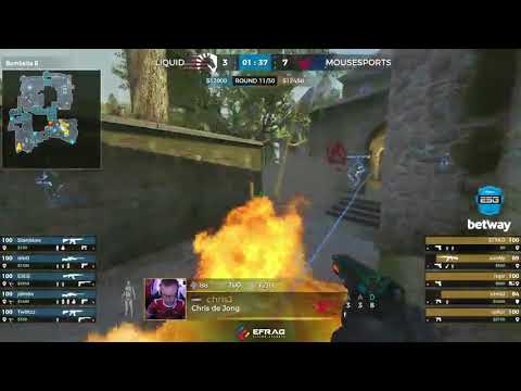 Twistzz triple kill hold Cbble. Liquid vs Mousesports cs go. ESG Tour Mykonos 2017
