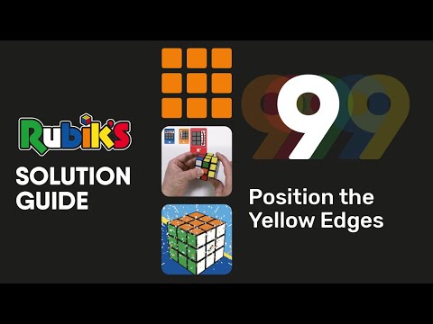 SOLVE THE FINAL LAYER – Step 4: Position The Yellow Edges