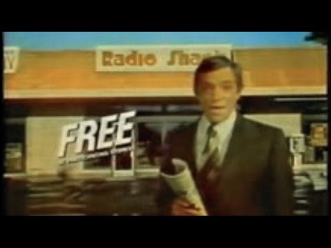 1978 Radio Shack TV Commercial - CB Radios & Electronics (with Paul Burke)