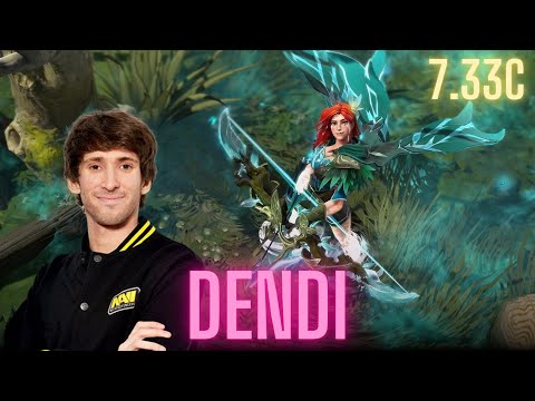 Dendi -Windranger Mid RAMPAGE (NEW 2023) Patch 7.33c
