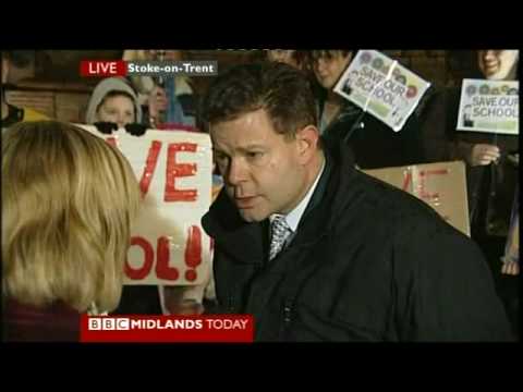 Midlands Today 21/01/09 18:30 - EMB meeting (BSF decision day)