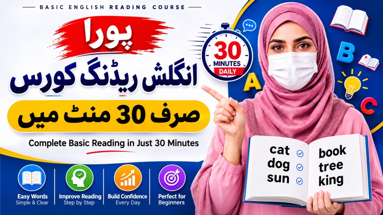 English reading course video lesson thumbnail — prhlo.com