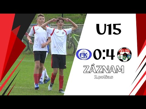 |U15| FK Čadca U15 - FA UNITED N-KL-G U15 0:4 ( 0:3) ● ZÁZNAM 2.polčas