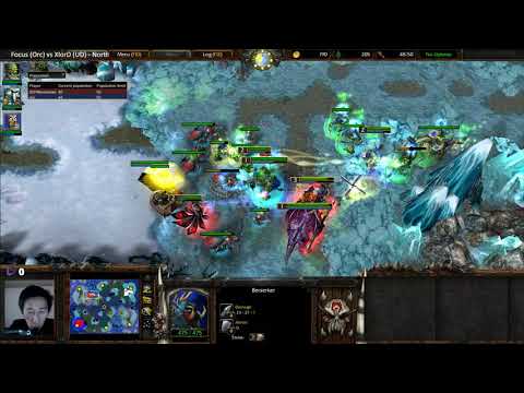 Focus (Orc) vs XlorD (UD) - WarCraft III: Classic Graphics - WC2652