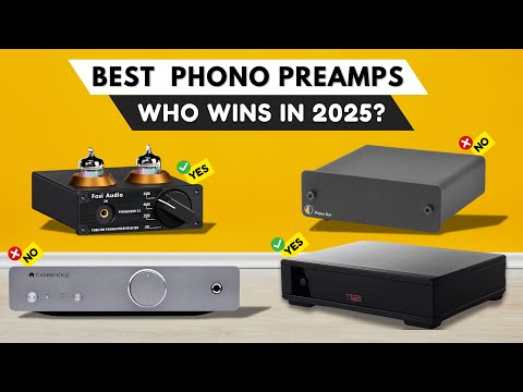 Best Phono Preamps 2025 [watch before you buy]