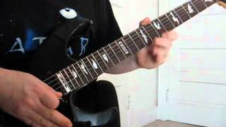 White Lion - Living On The Edge - Solo Lesson