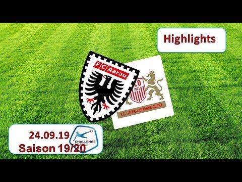 Highlights: Fc Aarau vs Fc Stade Lausanne - Ouchy ( 24.09.19)