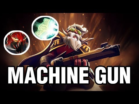 MACHINE GUN - Draskyl Plays Sniper - Dota 2